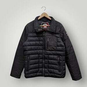 Pajar Canada Kyle Mens Black Down Puffer Jacket  550 Fill Power Medium